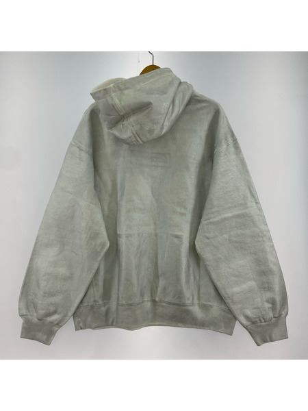 Supreme×MM6 24SS Foil Box Logo Hooded Sweatshirt White L