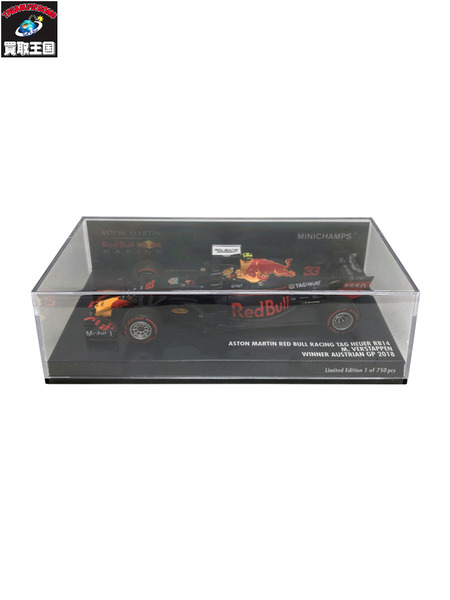 10：MINICHAMPS RB14 WINNER GP 2018