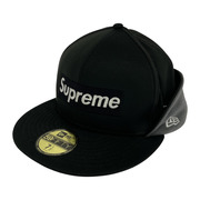 Supreme キャップ ｘNEWERA WINDSTOPPER Earflap Box Logo