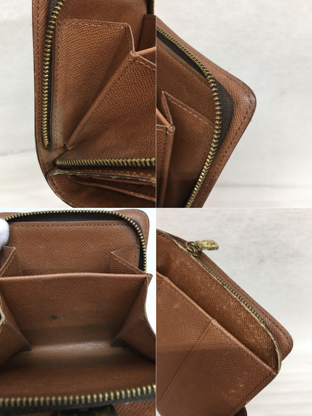 LOUIS VUITTON　M61667 　コンパクトジップ　モノグラム