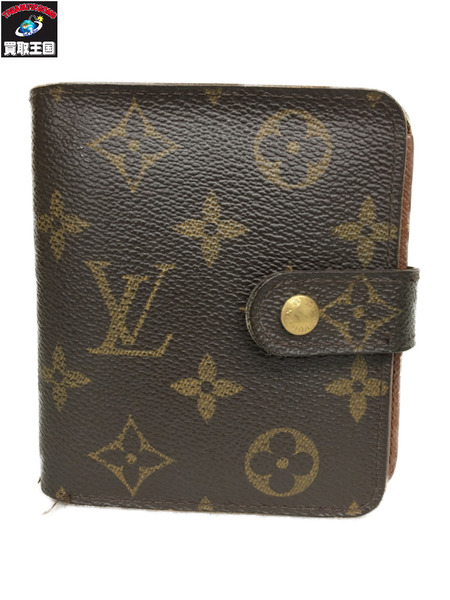 LOUIS VUITTON　M61667 　コンパクトジップ　モノグラム