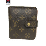 LOUIS VUITTON　M61667 　コンパクトジップ　モノグラム