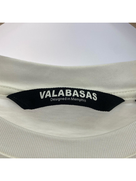 VALABASAS 半袖Tシャツ・カットソー S/Sカットソー ホワイト (S)