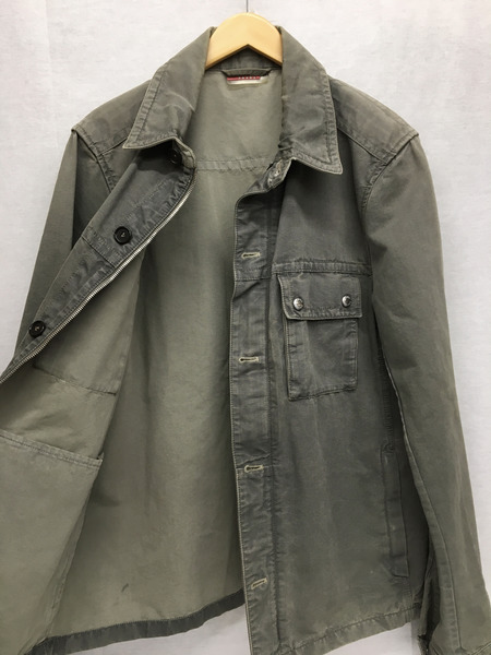 メンズラグ衣料 PRADA SPORTS/フィールドジャケット/ダブルジップ/シーズン不明