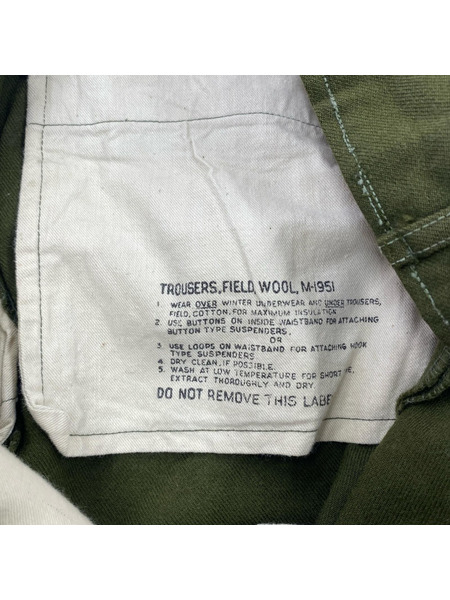 OLD・VINTAGE パンツ 50S M51 ウール フィールドパンツ 31
