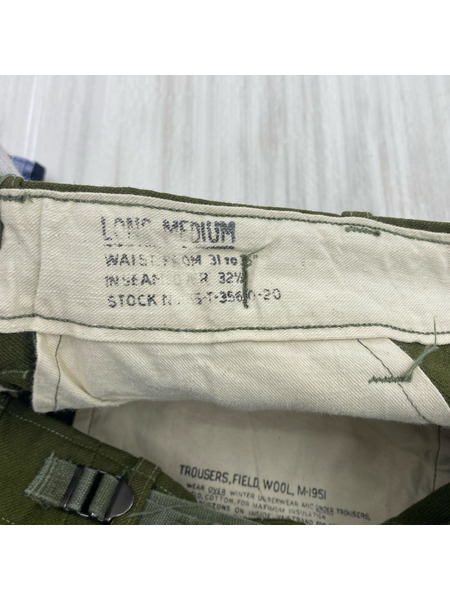 OLD・VINTAGE パンツ 50S M51 ウール フィールドパンツ 31