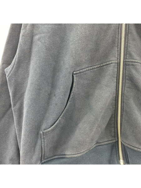 BIO パーカー（ジップアップ） BIO/FADED MONSTER ZIP HOODIE/紺