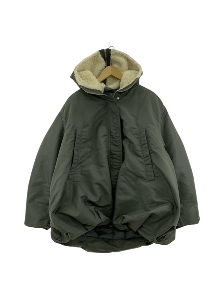 CLANE ジャケット BALLOON DESIGN HOODED N3B (1) GRN