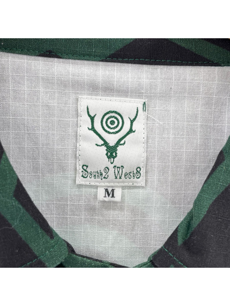 South2 West8 ジャケット 総柄 シャツジャケット M MR738