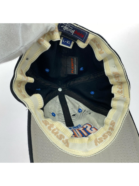 STUSSY キャップ 90s NEW YORK キャップ ネイビー