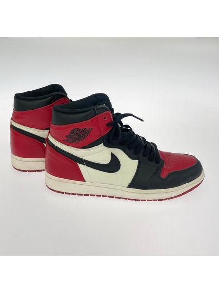 NIKE スニーカー AIR JORDAN 1 RETRO HIGH OG/Bred Toe