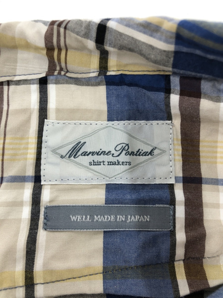 Marvine Pontiak shirts makers PAJAMA PANTS - チェック
