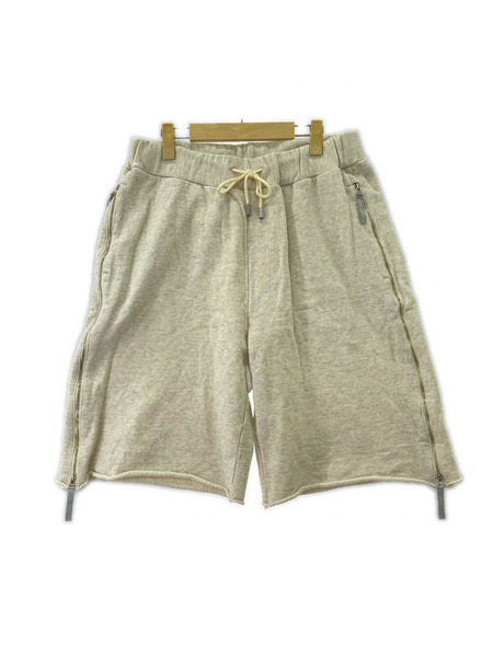ショートパンツ ROTOL/スウェット/カットオフ/白系