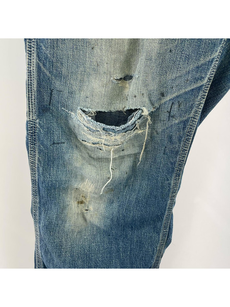 Lee デニム・ジーンズ 70s頃 11-Z デニムペインターパンツ(32) ボロルック