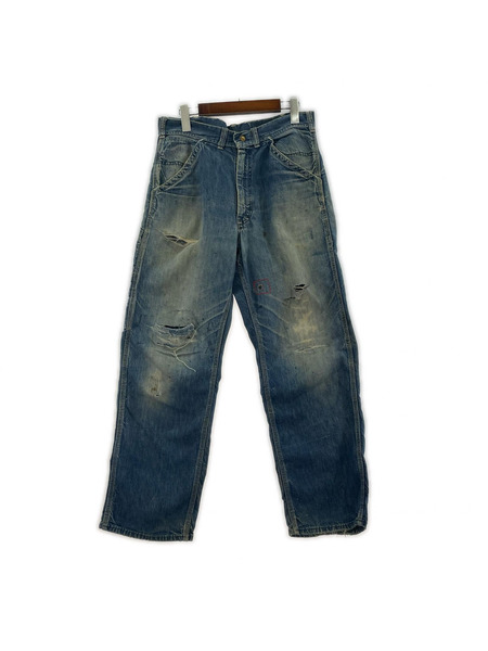 Lee デニム・ジーンズ 70s頃 11-Z デニムペインターパンツ(32) ボロルック