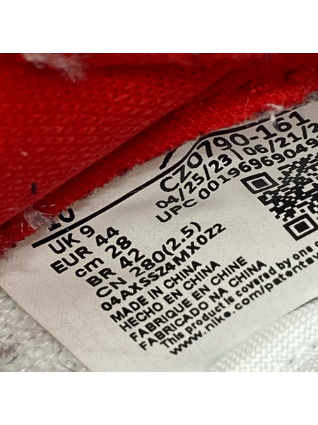 NIKE スニーカー AIR JORDAN 1 RETRO LOW OG 赤白 28cm