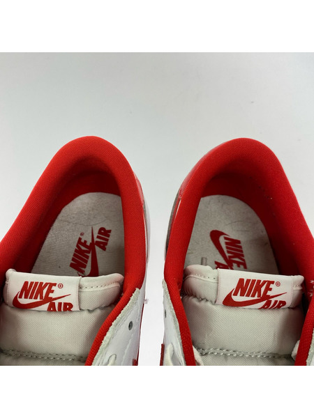 NIKE スニーカー AIR JORDAN 1 RETRO LOW OG 赤白 28cm