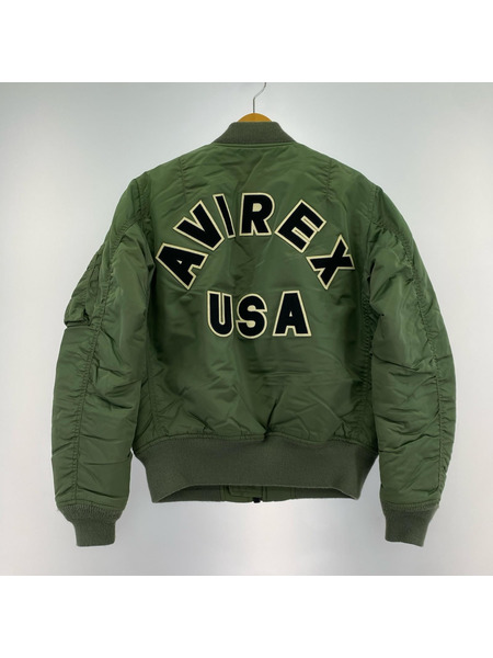 AVIREX ミリタリージャケット COMMERCIAL LOGO MA-1