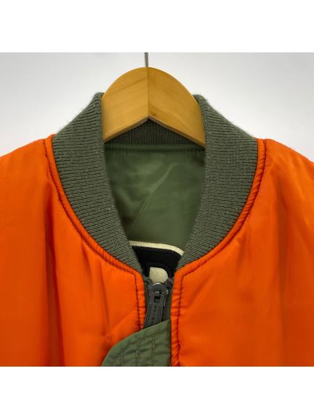 AVIREX ミリタリージャケット COMMERCIAL LOGO MA-1