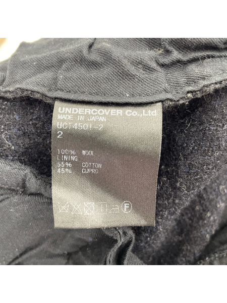 UNDERCOVER パンツ ウールタック入リパンツ