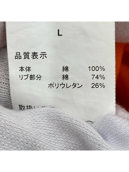 長袖Tシャツ・カットソー nyucodeco オレンジ[値下]