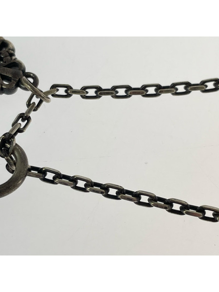 . ネックレス shamballa dorje key＆dorge lock SV925