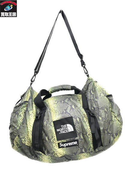 Supreme×THE NORTH FACE 18SS Snakeskin Flyweight Duffle Bag ...