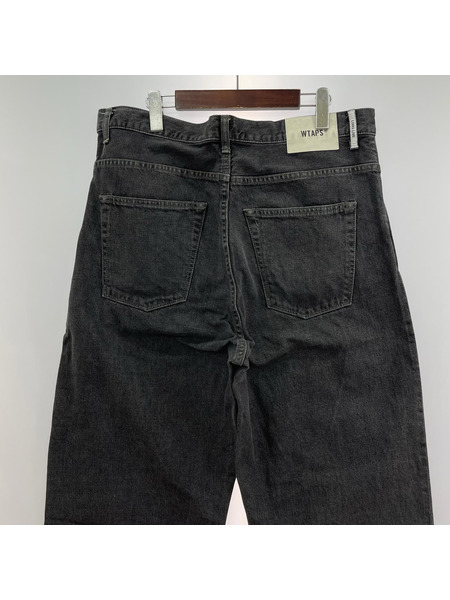 WTAPS デニム・ジーンズ 22AW BLUES STRAIGHT TROUSERS 黒