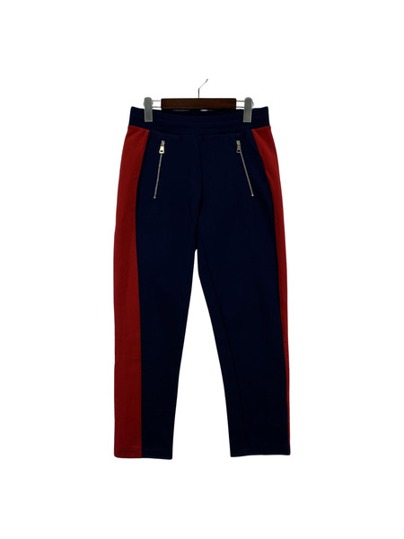 MONCLER PANTALONE サイドライントラックパンツ ネイビー /E20918707200 C8005[値下]