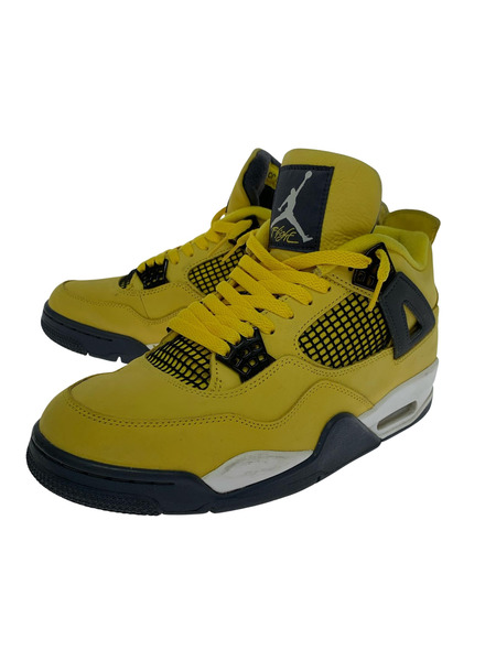 NIKE スニーカー AIR JORDAN 4 RETRO TOUR YELLOW 28cm 黄