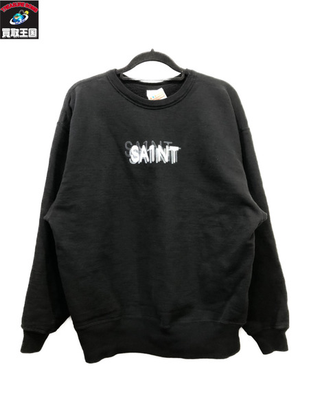 SAINT MICHAEL CREW NECK SWEAT 7 DEADLY (M) 黒|商品番号 SAINT MICHAEL CREW NECK SWEAT 7 DEADLY (M) 黒|商品番号