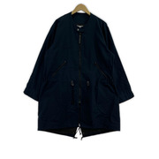 BLACK&BLUE ジャケット AUGUSTE-PRESENTATION インディゴ天竺モッズコート