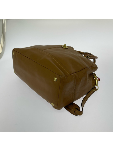 COACH トートバッグ レザートートバッグ BRW