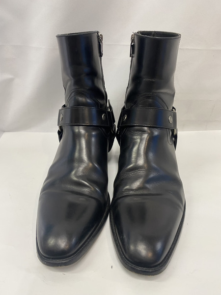 SAINT LAURENT　Classic Wyatt Harness Ring Boot (42)