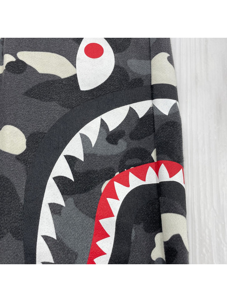 A BATHING APE パンツ スウェットパンツ シャーク カモ M[値下]