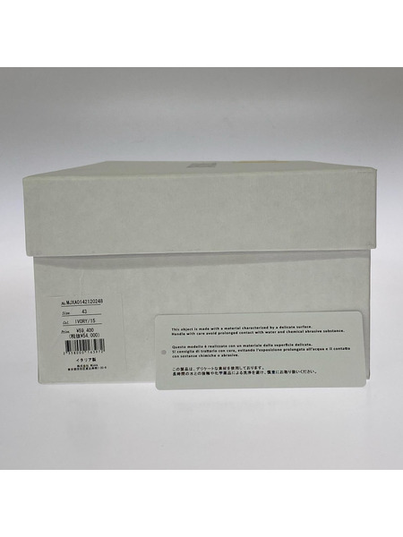 TATRAS GODRANO レザースニーカー 43 アイボリー