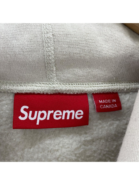 Supreme パーカー Box Logo Hooded Sweatshirt /Stone