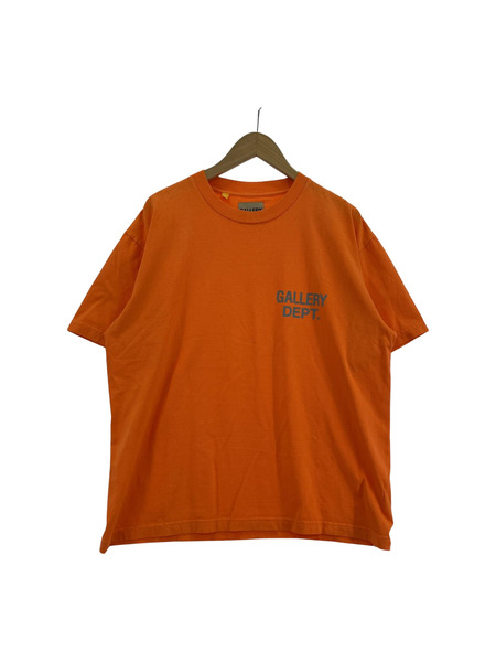 GALLERY DEPT 半袖Tシャツ・カットソー ロゴTee/オレンジ (L)[値下]