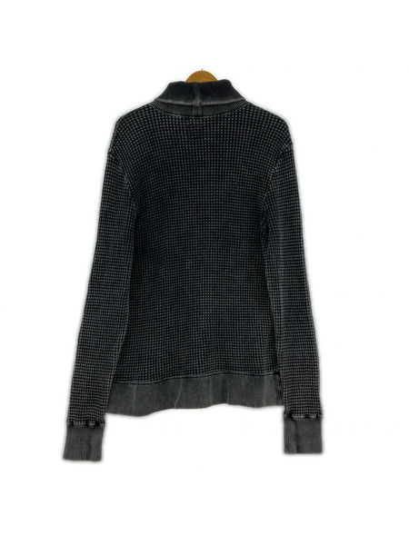 Porter Classic 長袖Tシャツ・カットソー フレンチサーマル ブリーチ 黒 (XL)[値下]