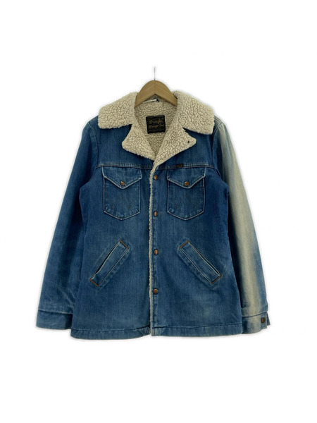 OLD・VINTAGE デニムジャケット Wrangler USA製 ボアデニムジャケット