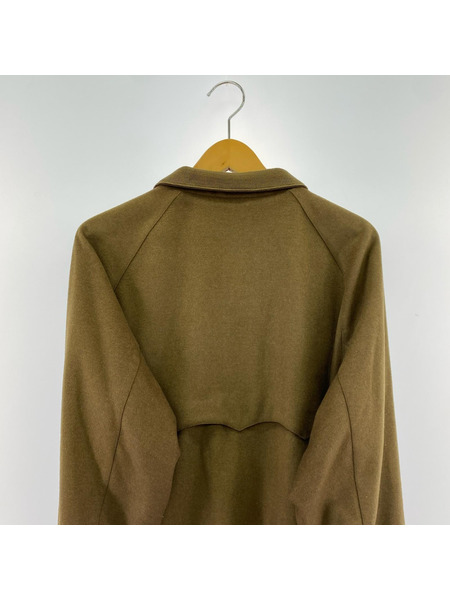 BARACUTA ジャケット G9 ウールハリントンジャケット カシミヤ混 ブラウン(M)