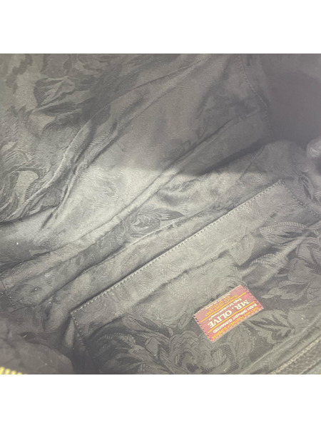 MR.OLIVE ソノ他バッグ レザーボストンバッグ BLK