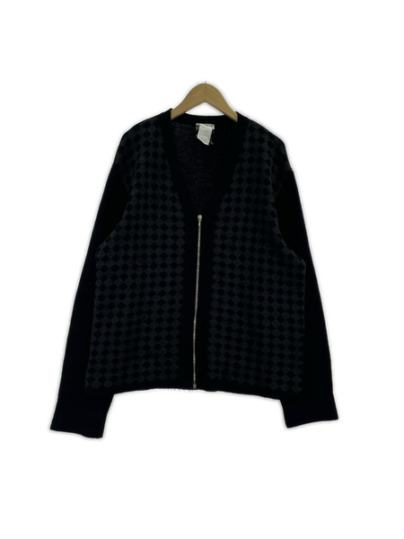 agnes b. カーディガン フランス製 ジップカーディガン 黒 2