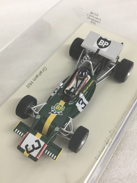 1/43スケールカー Spark Lotus 69 F2 No.3 Castellet 1970
