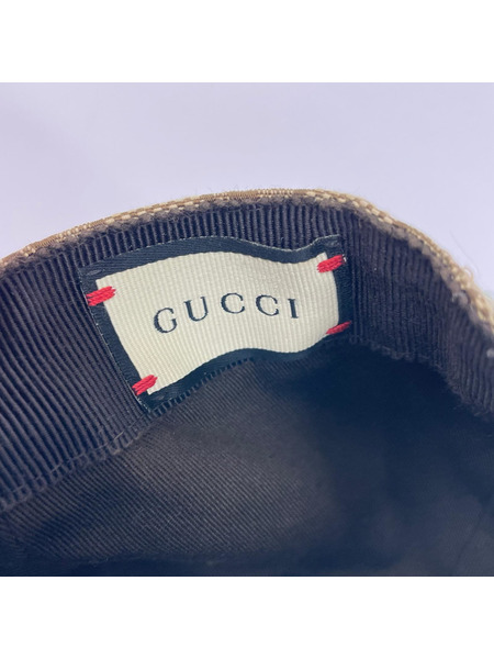 小物 GUCCI/GGキャンバスシェリーラインキャップ/200035