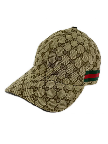 小物 GUCCI/GGキャンバスシェリーラインキャップ/200035