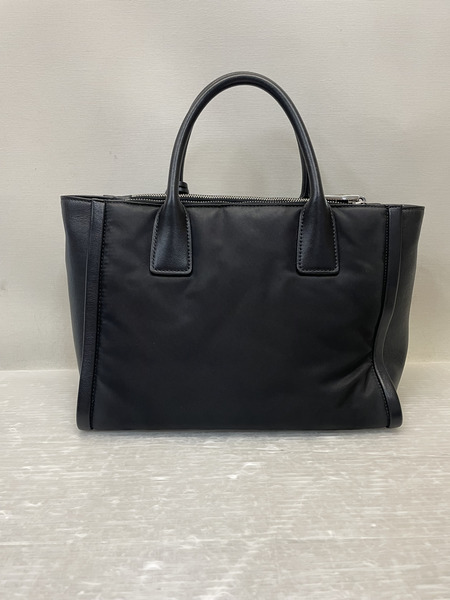 PRADA コンセプト ナイロン×レザー 2WAYハンドバッグ[値下]
