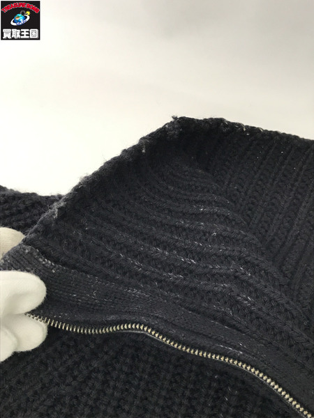 GUCCI  ハーフジップ 黒 L[値下]