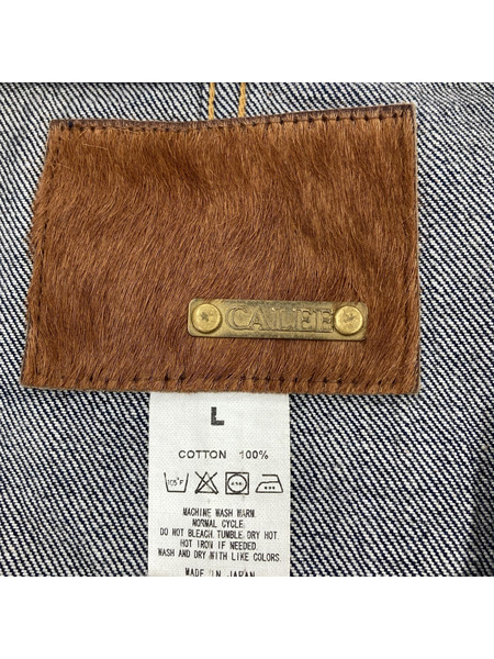 CALEE ジレ・ベスト デニムベスト（L）[値下]