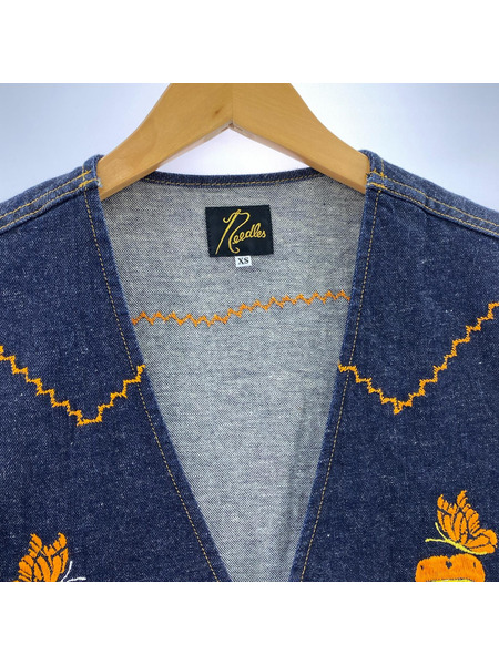 Needles P&M Emb. Vest XS